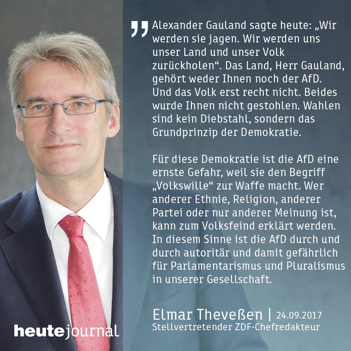 Elmar Theveßen, ZDF
