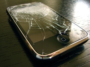 Crashed iPhone