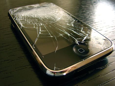 Crashed iPhone