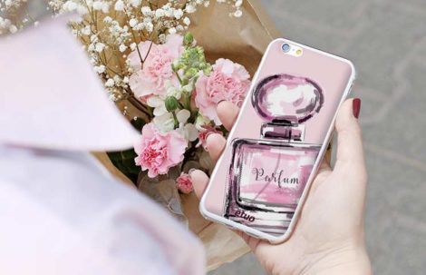 Smartphone-Etui in Pink